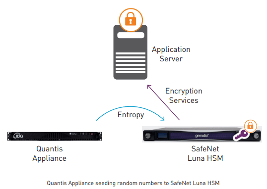 High-assurance key protection backed by quantum randomness