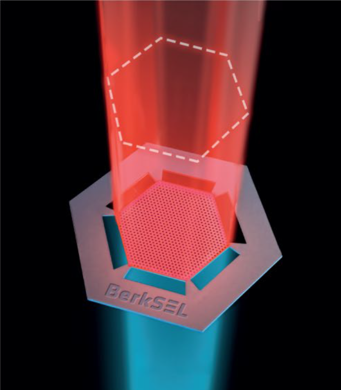 Increasing laser power without sacrificing size image
