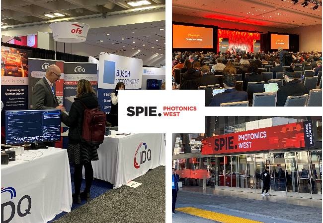 SPIE Photonics West overview banner IDQ