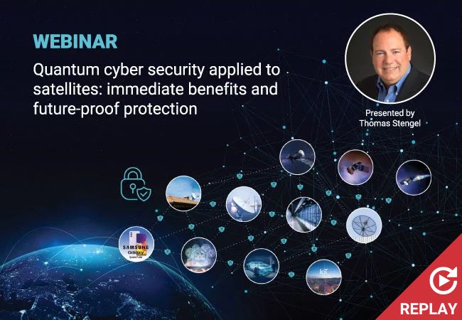 Satellite cybersecurity webinar replay