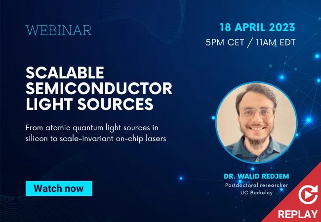 Scalable Semiconductor Light Sources webinar