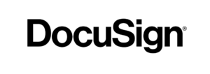 docusign logo black for IDQ docusign esignature use case page