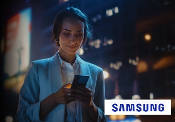 samsung logo with image